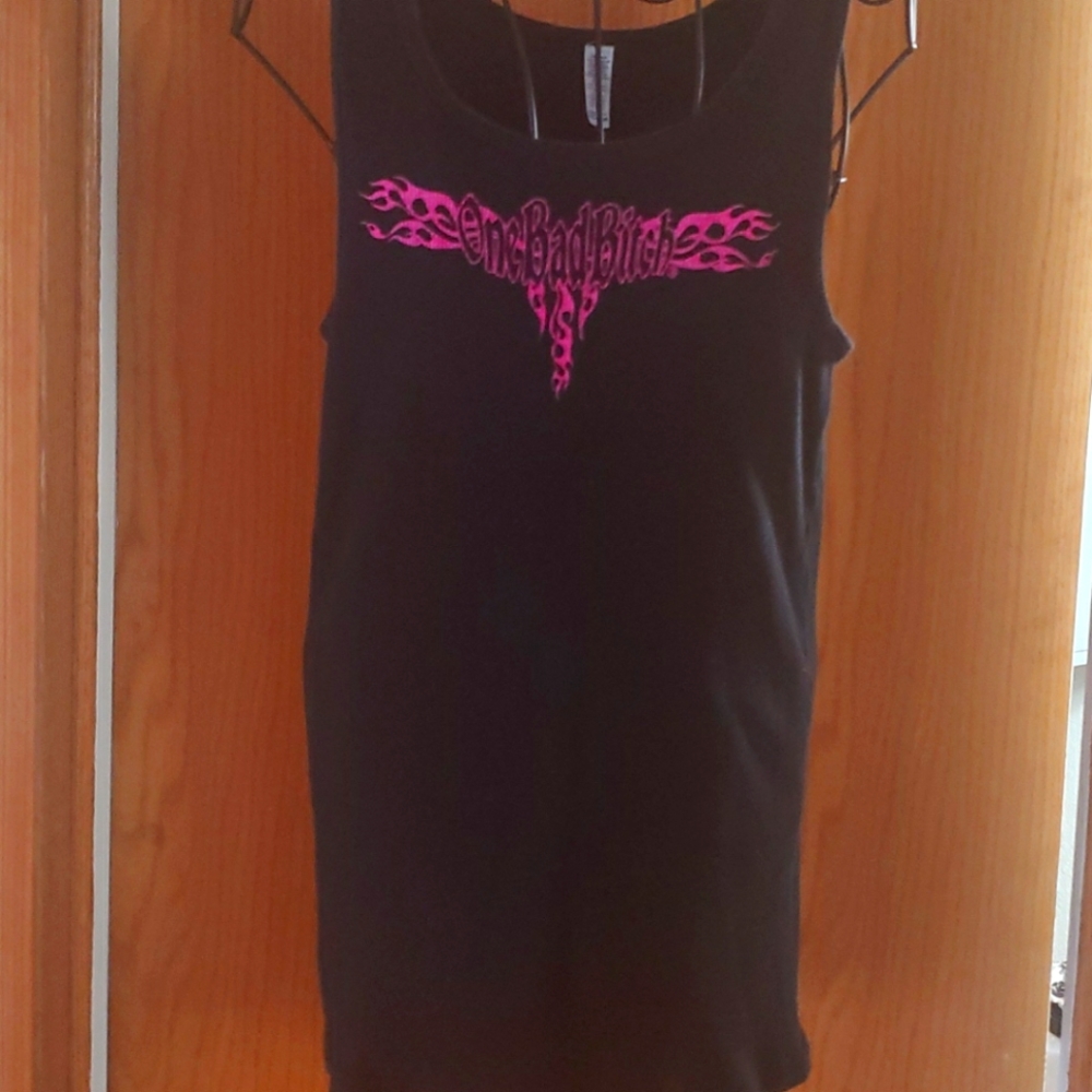Biker chic top
